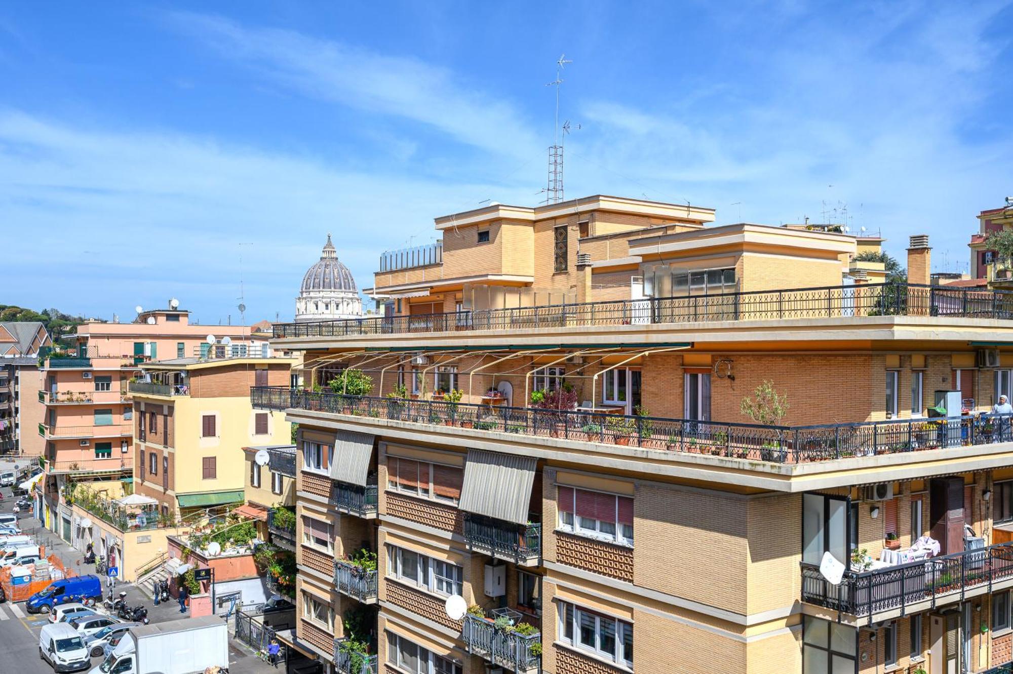 Domus Vatican View - San Pietro Řím Exteriér fotografie